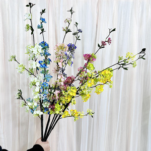 ดอกไม้ประดิษฐ์ Meiyu Craft ดอกวิลโลว์หิมะม้วนด้วยมือ ดอกไม้ผ้าไหม สำหรับตกแต่งงานแต่งงาน ตกแต่งบ้าน และอุปกรณ์ประกอบฉากถ่ายภาพ - Product Image 2