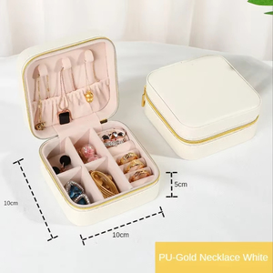 Organizador de Joyas, Estuche de Viaje para Joyas, Caja de Joyería Portátil, Almacenamiento de Joyas - Product Image 2