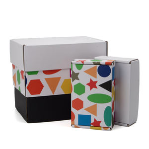 <span class=keywords><strong>Caja</strong></span> de envío de cartón corrugado de materiales reciclados Hello Mailers personalizada impresa para ropa, productos de <span class=keywords><strong>maquillaje</strong></span>, suscripción <span class=keywords><strong>mensual</strong></span> - Product Image 2