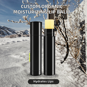 Custom Logo Care Lip Organic Fruit Mint Vitamin C Lip Balm Long Lasting Moisturizing with Minerals Wholesale - Product Image 3