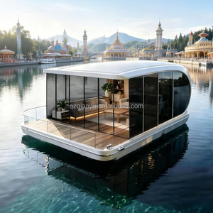 Casa Flotante Personalizable, Estructura de Aluminio 5083, Casa de Lujo sobre el Agua para Alquiler Turístico y Recreación Personal - Product Image 2