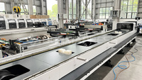 Mesin Pemotong Laser Serat CNC Otomatis Kecepatan Tinggi untuk Pipa dan Profil Logam dengan Pendingin Air dan Dukungan AI