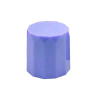 Capuchon en plastique PP à visser double couche de 28 mm avec diamant pour bouteille de bain de bouche