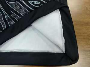 मूरी टैटू के साथ शुद्ध कस्टम क्वार्टर जिप हूडी टैटू पुरुषों के ढीले फिट लंबे आस्तीन पॉलिनेशियन रग्बी हुड स्वेटशर्ट - Product Image 5