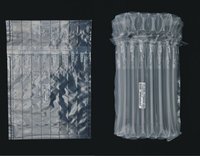 Emballage gonflable de colonne d'air pour cartouche de toner d'imprimante sac de protection rempli d'air en plastique pour cartouche de toner HP