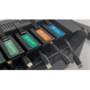 ที่ชาร์จแบบตั้งโต๊ะ2025โฆษณาและไฟ LED สำหรับชาร์จโทรศัพท์มือถือหูฟังชาร์จได้ - Product Image 4