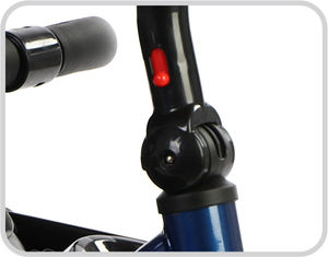 Vélo de course pour enfants à <span class=keywords><strong>3</strong></span> <span class=keywords><strong>roues</strong></span> en caoutchouc Tricycle pour enfants de 12 pouces avec tige de poussée Trike pour enfants avec certificat CE pour l'intérieur et l'extérieur - Product Image 4