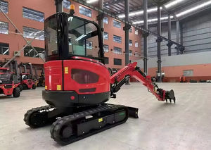 Mini-excavatrice compacte sur chenilles YM 2025 de haute qualité, 2650 kg, moteur importé, pompe hydraulique KYB, attache rapide, haute efficacité - Product Image 4