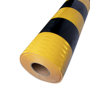 Ruban Réfléchissant Prisme Bicolore Jaune Noir de Qualité Ingénierie, Feuille Autocollante en PET Marque 3H - Product Image 4