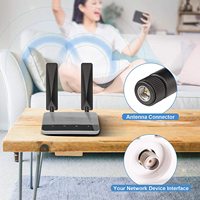 Routeur 5G 915 MHz Omni-directionnel 5dBi 4G LTE avec antenne pliable en caoutchouc de 196 mm pour communication via connecteur SMA