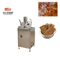 Machine à fabriquer des barres chocolatées FSD avec un bon effet de revêtement, structure en acier inoxydable