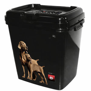מיכל אחסון מזון לכלבים STROBIGO 15KG 40 ליטר H513 מיכל אחסון מזון לחיות מחמד אטום לאוויר - Product Image 1