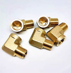 Codo hexagonal macho x hembra de 1/4 NPT, codo roscado de latón macizo <span class=keywords><strong>HITEK</strong></span> HI-116 - Product Image 4