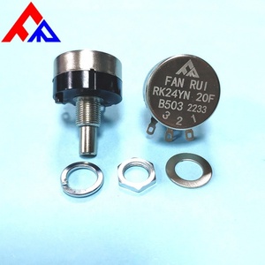 RV24 B10k Rotary Single-turn Carbon Precision Trimmer Potentiometer 30000 Cycle Life 0.5W - Product Image 6