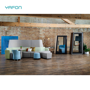 Conjunto de sofá de oficina, muebles, sofá, asientos, sala de vestíbulo, Banco de espera, Combinación libre Modular, sofá de sala de espera de oficina - Product Image 2