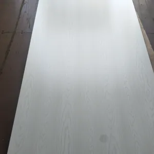 Yüksek kaliteli 15mm beyaz meşe melamin orta yoğunluklu lif levha mobilya için ham MDF