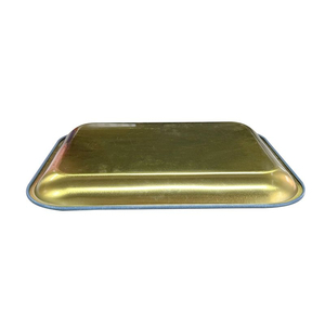 In Stock Blank Matt Black Wholesale <b>Tin</b> Trays Tinplate Metal Food Serving Tray Customization Rolling <b>Tin</b> Tray - Product Image 4