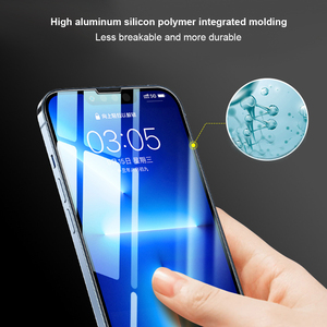 XOWO Protectores de Pantalla de Vidrio Templado Irrompible y Películas <span class=keywords><strong>para</strong></span> iPhone 14 13 12 11, Película de Vidrio 3D <span class=keywords><strong>para</strong></span> Teléfono Móvil - Product Image 2