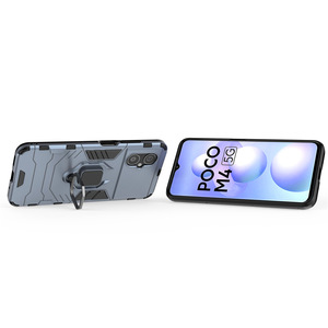 Funda de teléfono con soporte para anillo de dedo de Metal con armadura a prueba de golpes para Xiaomi Redmi 13t 12T 11T 12 pro note <span class=keywords><strong>10</strong></span> K60 Ultra poco X5 - Product Image 6