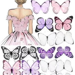 All'ingrosso farfalla e ragazza 3D Cake Topper elegante <span class=keywords><strong>torta</strong></span> decorazione per la cottura e la decorazione di torte - Product Image 6