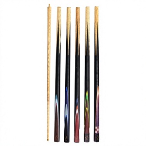 Queue de billard en bois de frêne, 2 pièces, joint en aluminium, pointe de 10 mm, 57 pouces, joint central, pour billard américain et snooker - Product Image 2