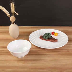 Ciotola in Melamina Bianca A5 da 6 Pollici a Prezzo di Fabbrica, Ciotole Rotonde per Riso e Zuppa, Piccole Ciotole in Melamina per Ristoranti - Product Image 6