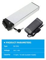 Batterie au lithium pour vélo électrique pliable 36V 48V 10.4Ah 14Ah 17.5Ah DCH-006 pour Shengmilo /Electric XP/lankeleisi