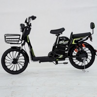 Vélo électrique biplace 500W, Bicicleta Electrica 48V, technologie numérique, moto électrique à 2 roues, scooter électrique