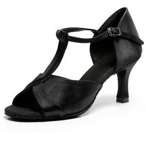 Zapatos de baile de Salsa latina, <span class=keywords><strong>Bachata</strong></span>, rendimiento, brillante - Product Image 4