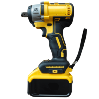 Clé dynamométrique électrique sans fil industrielle portable 21V à moteur sans balais 350N.M, alimentée par batterie lithium-ion, entraînement 1/2, 500W