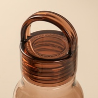 Bouteille d'eau minimaliste 670 ml sans BPA en Tritan mat, réutilisable, anti-fuite, portable, pour adultes, pour l'extérieur, OEM