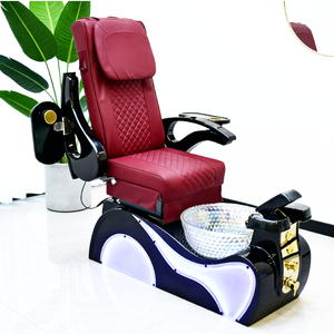 Fauteuil de pédicure multifonctionnel de luxe pour spa des pieds, modèle électrique inclinable sans tuyauterie, personnalisé pour salon de manucure et soins des pieds - Product Image 2