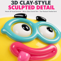 Jouet Monstre Mignon et Étrange, Coloré et Expressif, Cadeau Squishy pour Enfants et Adultes, Idéal pour Fêtes, Décoration de Bureau, Vente en Gros