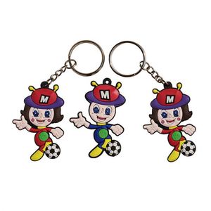 Custom 2D 3D PVC Soft Rubber Keychain Cute Cartoon <b>Anime</b> Silicone <b>Keychains</b> With Brand Logo Luggage Tag Keyrings - Product Image 2