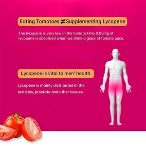 Integratore per la Fertilità a Marchio Privato, Capsule Vegane di Reishi <span class=keywords><strong>e</strong></span> Licopene, Supporto per la Salute della <span class=keywords><strong>Prostata</strong></span> <span class=keywords><strong>e</strong></span> del Cuore - Product Image 4