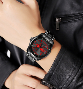 Bán buôn SKMEI 9358 <span class=keywords><strong>Skeleton</strong></span> Skull Hollow mặt thời trang thể thao tùy chỉnh OEM nhà máy người đàn ông thạch anh xem cổ tay - Product Image 6