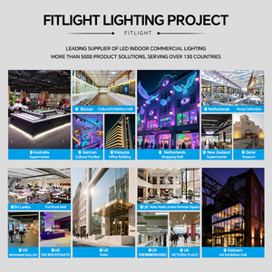 <span class=keywords><strong>Luz</strong></span> LED de Riel Comercial Regulable de Alto CRI 15-45W con Certificación CE SAA para Proyectos de Iluminación Completa de Tiendas y Boutiques - Product Image 6