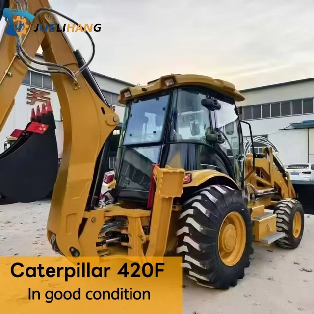 Used Caterpillar 420F Backhoe Loader Efficient Caterpillar Product Reliable Second Hand CAT420F Backhoe Loader
