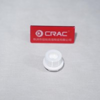 Buses de pulvérisation en céramique de zircone industrielle usinées de haute précision, tolérance de 0,1 mm, pièces en céramique pour applications structurelles
