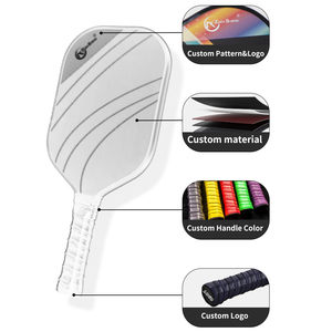 <span class=keywords><strong>Raqueta</strong></span> de <span class=keywords><strong>Pickleball</strong></span> de fibra de carbono con peine de miel personalizado del fabricante Zhensheng con paleta de <span class=keywords><strong>Pickleball</strong></span> de fibra de vidrio duradera - Product Image 4