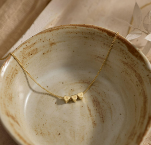 Collier tendance <span class=keywords><strong>avec</strong></span> pendentif cœur 3D, colliers personnalisés <span class=keywords><strong>avec</strong></span> initiales, bijoux minimalistes, collier personnalisé, cadeau pour <span class=keywords><strong>elle</strong></span> - Product Image 3