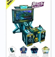 Machine de jeu d'arcade de tir vidéo simulateur d'intérieur à monnayeur pour 2 joueurs avec cartes variées pour centres de jeux d'arcade