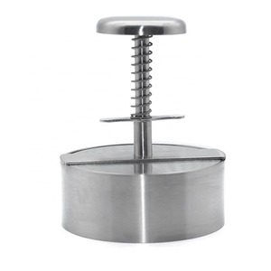 Máy làm bánh mì kẹp thịt bằng thép không gỉ, máy ép thịt và bánh mì kẹp thịt, lý tưởng cho thịt bò, bánh mì kẹp thịt chay, nướng thịt - Product Image 3