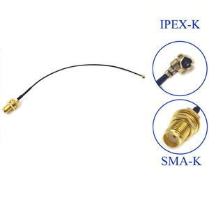 1 set 6dBi 2.4GHz 5GHz <span class=keywords><strong>antenne</strong></span> WiFi double bande + 1x15cm U.FL / to SMA-KY Cable Router colle stick <span class=keywords><strong>antenne</strong></span> - Product Image 3