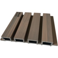 Panneau de revêtement mural décoratif en WPC imperméable pour extérieur, en vente chaude