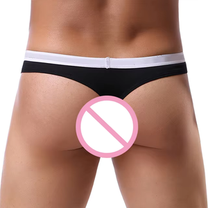 Caleçons classiques gris pour homme, slips string, sous-vêtements personnalisés, boxers pour homme - Product Image 4