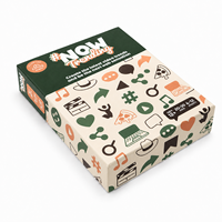 Fabricante de Juegos de Mesa con Temática de Dibujos Animados Personalizados OEM, Caja Rígida con Acabado de Lino Ecológico, Juego Educativo de Estrategia para Niños