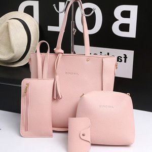 China proveedor alibaba tienda en línea de dos tonos de cuero de <span class=keywords><strong>la</strong></span> PU de las mujeres de bolso de <span class=keywords><strong>la</strong></span> marca - Product Image 3