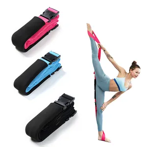 Custom Dance Yoga Stretch Bands Home Fitness Long Resistance Bands Fabric