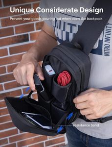 Bolsa de Hombro JSAUX para Consola Portátil Compatible con <span class=keywords><strong>Steam</strong></span> <span class=keywords><strong>Deck</strong></span> / OLED ROG Ally ROG Ally X, Bolsa Multifuncional con Gran Capacidad de Almacenamiento - Product Image 6